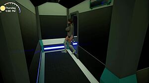 Blond milfki rękaw na potwora kutasa w LastHope Ep2