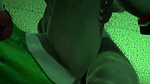 Street Fighter 6 Cammy v divoké 3D animaci POV bojové scény