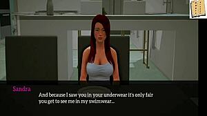 My New Family 12 odhaluje tajemství zrzavé osmnáctky s velkými prsama