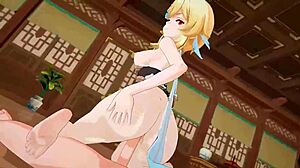 ดูสิ Genshin Impact ขี่แบบคาวเกิร์ลสุดแรง!