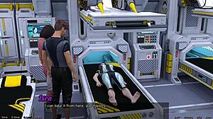 宇宙漂流41: 恥ずかしがり屋エモガールがカーブィー3Dカートゥーン衣装アドベンチャーで助けが必要