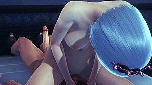 よし、Re Zero レムがハードな日本アニメアクション！