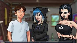 Cenas detalhadas do Summertime Saga 1.52