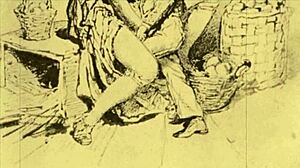 Винтажная эротическая иллюстрация показывает чувственные аниме-формы в ретро комикс-стиле