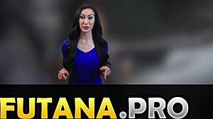 Два големи кура шокират тази MILF в 3D анимация