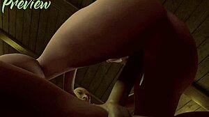 3D 밀프 캐릭터가 큰 자지 다루는 야생 헨타이 만화 포르노 씬 3D