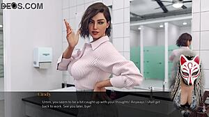 Sexy sekretárka s obrovskými cicmi - Kancelária 1