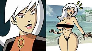 Karikatury svlečené donaha v porovnání originál vs nahé