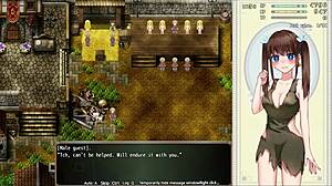 Emma splácí dluh alchymistovi bondage gangbangem a venkovními blowjobama