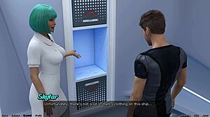 Затерян в Космосе 5 - Горячие Черные Женщины Доминируют в Моей Постели с Огромными Сиськами.