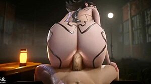 ฉันติดใจฉากปากควยสุดร้อนของ Eve ใน stellar blade!