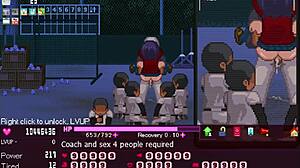 ผู้จัดการเสิร์ฟทุกอย่างในฉาก okeyutei เฮนไต