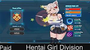 Hentai女孩分队，游戏中的猫娘