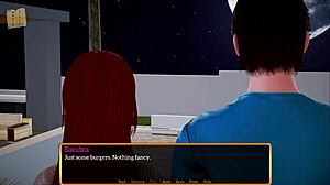 Moja nova družina del 517 s rdečelasko z velikimi joškami v anime akciji