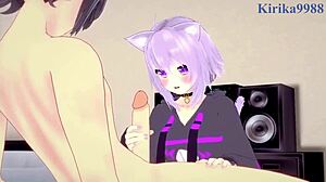 i can't believe inugami korone and nekomata okayu's intense hololive vtuber hentai sex