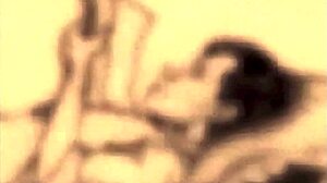 Vintage erotische Animation