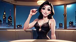 فتاة 3D حلوة في زي تواجه سخرية قاسية