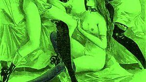 Hvad Gemmer Sig Bag Denne Vintage Erotiske Illustration?