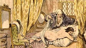 Vintage eroottiset kuvitukset herättävät retro anime animaatiot eloon