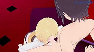 Chizuru Mizuhara och Mami Nanami har intensiv sex med stora pattar och creampie i Rent-a-Girlfriend hentai! 🔥💦