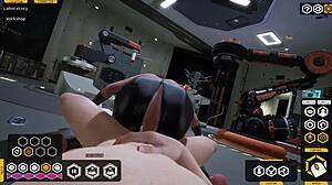 Erika bojuje s dreamerem v drsném anále a kouření