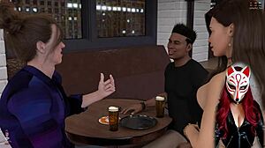 Elfajulás lépései 19 - Upskirt villantás a bárban