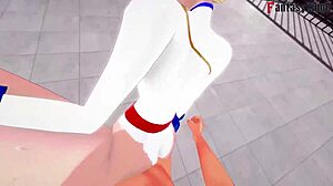 Power Girl Superman'le tam FantasyKing3 fantezisinde ücretsiz POV macera sunuyor