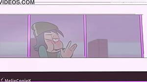 Futa Jackie sbatte Janna sullo school bus in 4K