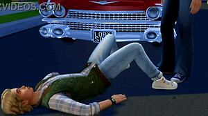 Sims 4 Пародия: Обратно към Бъдещето XXX Шемейл Приключение