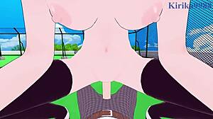 Вау, Mari Makinami и Ritsuko Akagi жестко трахаются в Evangelion хентай