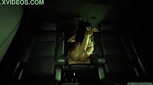 Yo, tvrdě ji drtím v uberu s Chrisem Diamondem!