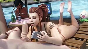 Tengok Kompilasi 3D Adegan Mulut Ni