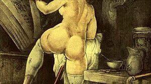 Vintage erotyczne ilustracje z zmysłowym retro anime vibe