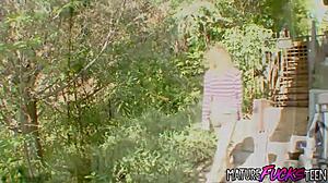 Horny Teen Daisy Dalton Seduces and Rides Older Neighbor's Cock