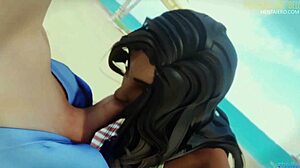 Vay! Bu Delirtici 3D Sakso Animasyonuna Bak, Muhteşem Detayda!