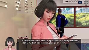 Ryšavá kurva s veľkými cicmi buchaná silno v práci