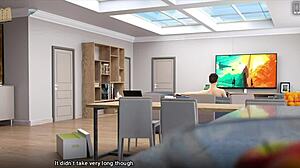 University Of Problems Epizoda 38 sa velikim sisama brineta u 3D crtanom