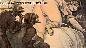 Vintage erotikus művészet leleplezve