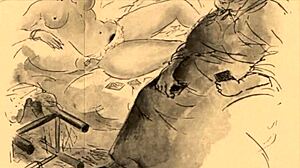 见过这么有复古动漫魅力的老式色情画吗？细节满满