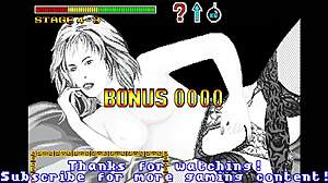 Uhh Tô Viciado em Dragon World Arcade Retro Erótica Asiática com Monstros