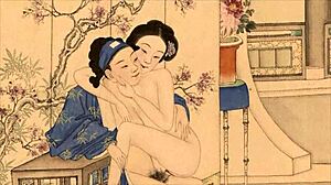 Vintage Erotic Illustrations with Sensual Anime Flair.