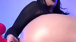 Шаловливая Мавис роется в своей коробке с игрушками