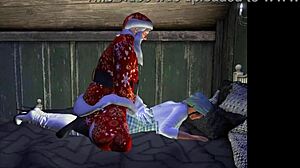 В это Рождество Санта выбрал другой маршрут через заднюю дверь с изюминкой.