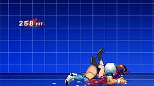 Brian, klar til at tage på Yoriko i vild animeret kamp?