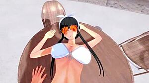 Yor Forger Bikini Zwembad Seks in POV met Spy x Family Fantasy