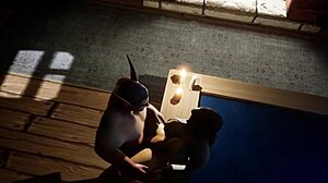 Badzeit wird wild in Warcraft Elf Parodie