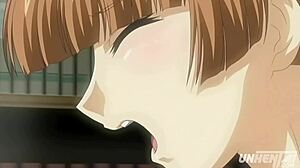 Hentai schoolgirl 18+ ditangkap melancap dalam uniform tanpa sensor