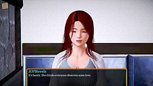 Новото ми семейство 403, големи цици червенокоса и брюнетка емоции