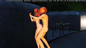 נאמי נהרסת בכאוס קריקטור תלת מימד