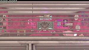 По дяволите, сладка цицеста курва изцежда масивен кура